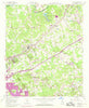 Norcross Georgia Historical topographic map, 1:24000 scale, 7.5 X 7.5 Minute, Year 1956