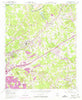 Norcross Georgia Historical topographic map, 1:24000 scale, 7.5 X 7.5 Minute, Year 1956