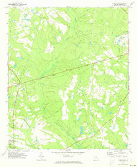 Norristown Georgia Historical topographic map, 1:24000 scale, 7.5 X 7.5 Minute, Year 1971
