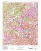 Northeast Atlanta Georgia Historical topographic map, 1:24000 scale, 7.5 X 7.5 Minute, Year 1954