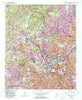 Northwest Atlanta Georgia Historical topographic map, 1:24000 scale, 7.5 X 7.5 Minute, Year 1954