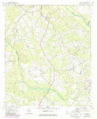 Oak Park Georgia Historical topographic map, 1:24000 scale, 7.5 X 7.5 Minute, Year 1970