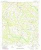 Oak Park Georgia Historical topographic map, 1:24000 scale, 7.5 X 7.5 Minute, Year 1970