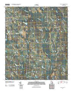 Ocilla East Georgia Historical topographic map, 1:24000 scale, 7.5 X 7.5 Minute, Year 2011