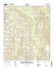 Ocilla East Georgia Current topographic map, 1:24000 scale, 7.5 X 7.5 Minute, Year 2014