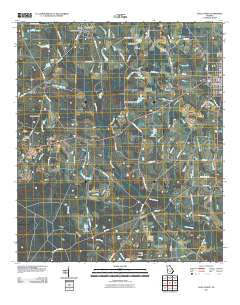 Ocilla West Georgia Historical topographic map, 1:24000 scale, 7.5 X 7.5 Minute, Year 2011