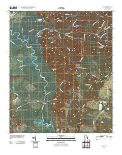 Oconee Georgia Historical topographic map, 1:24000 scale, 7.5 X 7.5 Minute, Year 2011
