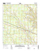 Odum Georgia Current topographic map, 1:24000 scale, 7.5 X 7.5 Minute, Year 2014
