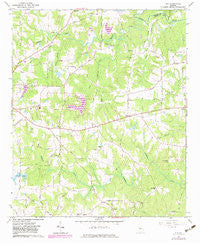 Ola Georgia Historical topographic map, 1:24000 scale, 7.5 X 7.5 Minute, Year 1964