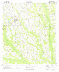 Omega Georgia Historical topographic map, 1:24000 scale, 7.5 X 7.5 Minute, Year 1973