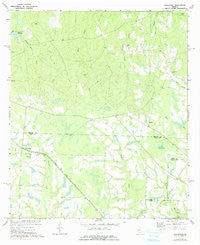 Osierfield Georgia Historical topographic map, 1:24000 scale, 7.5 X 7.5 Minute, Year 1977