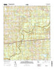 Ousley Georgia Current topographic map, 1:24000 scale, 7.5 X 7.5 Minute, Year 2014