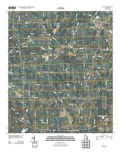Patten Georgia Historical topographic map, 1:24000 scale, 7.5 X 7.5 Minute, Year 2011