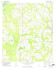 Pebble Hill Georgia Historical topographic map, 1:24000 scale, 7.5 X 7.5 Minute, Year 1978