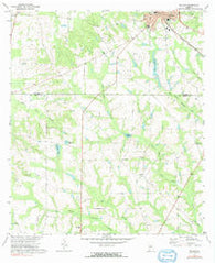 Pelham Georgia Historical topographic map, 1:24000 scale, 7.5 X 7.5 Minute, Year 1971