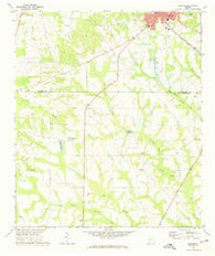 Pelham Georgia Historical topographic map, 1:24000 scale, 7.5 X 7.5 Minute, Year 1971