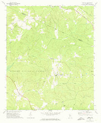 Penfield Georgia Historical topographic map, 1:24000 scale, 7.5 X 7.5 Minute, Year 1972
