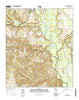 Pennington Georgia Current topographic map, 1:24000 scale, 7.5 X 7.5 Minute, Year 2014
