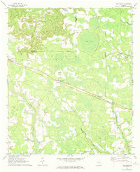 Pine Grove Georgia Historical topographic map, 1:24000 scale, 7.5 X 7.5 Minute, Year 1970