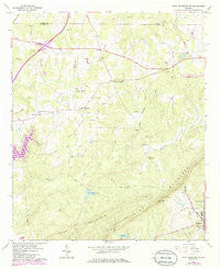Pine Mountain SW Georgia Historical topographic map, 1:24000 scale, 7.5 X 7.5 Minute, Year 1964