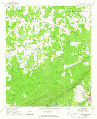 Pine Mountain SW Georgia Historical topographic map, 1:24000 scale, 7.5 X 7.5 Minute, Year 1964