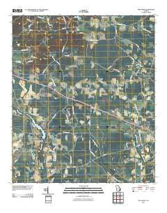 Pine Grove Georgia Historical topographic map, 1:24000 scale, 7.5 X 7.5 Minute, Year 2011