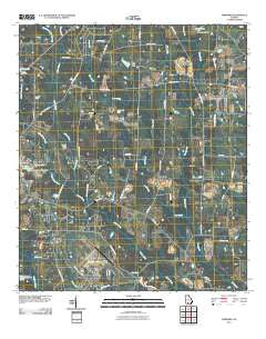 Pineboro Georgia Historical topographic map, 1:24000 scale, 7.5 X 7.5 Minute, Year 2011