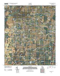 Pinehurst Georgia Historical topographic map, 1:24000 scale, 7.5 X 7.5 Minute, Year 2011