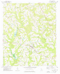 Portal Georgia Historical topographic map, 1:24000 scale, 7.5 X 7.5 Minute, Year 1978