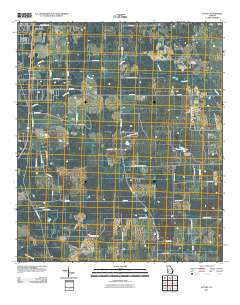 Putney Georgia Historical topographic map, 1:24000 scale, 7.5 X 7.5 Minute, Year 2011