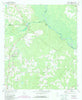 Queensland Georgia Historical topographic map, 1:24000 scale, 7.5 X 7.5 Minute, Year 1972