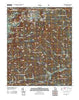 Rabun Bald Georgia Historical topographic map, 1:24000 scale, 7.5 X 7.5 Minute, Year 2011