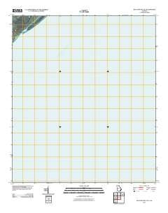 Raccoon Key OE S Georgia Historical topographic map, 1:24000 scale, 7.5 X 7.5 Minute, Year 2011