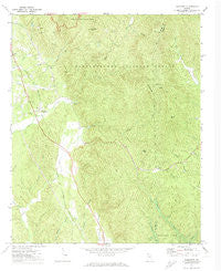 Ramhurst Georgia Historical topographic map, 1:24000 scale, 7.5 X 7.5 Minute, Year 1971