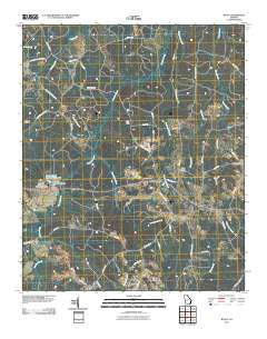 Rayle Georgia Historical topographic map, 1:24000 scale, 7.5 X 7.5 Minute, Year 2011