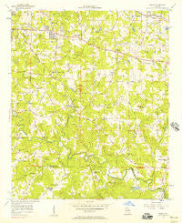 Redan Georgia Historical topographic map, 1:24000 scale, 7.5 X 7.5 Minute, Year 1956