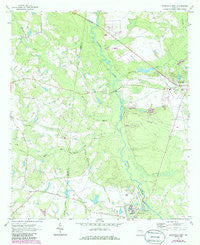 Reidsville West Georgia Historical topographic map, 1:24000 scale, 7.5 X 7.5 Minute, Year 1970