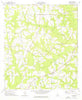 Reno Georgia Historical topographic map, 1:24000 scale, 7.5 X 7.5 Minute, Year 1974