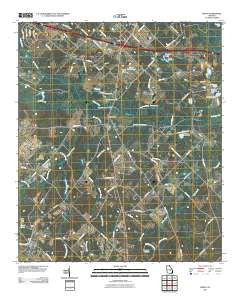 Rentz Georgia Historical topographic map, 1:24000 scale, 7.5 X 7.5 Minute, Year 2011