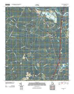 Riceboro Georgia Historical topographic map, 1:24000 scale, 7.5 X 7.5 Minute, Year 2011