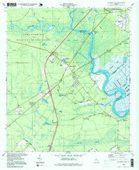 Richmond Hill Georgia Historical topographic map, 1:24000 scale, 7.5 X 7.5 Minute, Year 1997