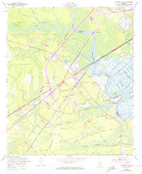 Richmond Hill Georgia Historical topographic map, 1:24000 scale, 7.5 X 7.5 Minute, Year 1958