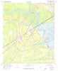 Richmond Hill Georgia Historical topographic map, 1:24000 scale, 7.5 X 7.5 Minute, Year 1958