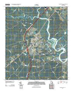 Richmond Hill Georgia Historical topographic map, 1:24000 scale, 7.5 X 7.5 Minute, Year 2011