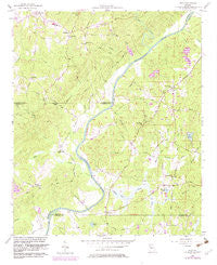 Rico Georgia Historical topographic map, 1:24000 scale, 7.5 X 7.5 Minute, Year 1958