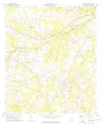 Riddleville Georgia Historical topographic map, 1:24000 scale, 7.5 X 7.5 Minute, Year 1973