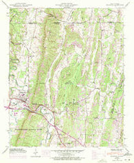 Ringgold Georgia Historical topographic map, 1:24000 scale, 7.5 X 7.5 Minute, Year 1946