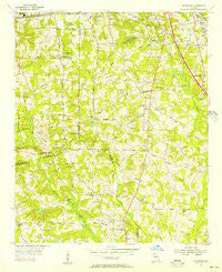 Riverdale Georgia Historical topographic map, 1:24000 scale, 7.5 X 7.5 Minute, Year 1954