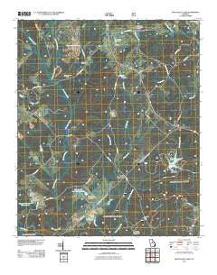 Rock Eagle Lake Georgia Historical topographic map, 1:24000 scale, 7.5 X 7.5 Minute, Year 2011