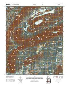 Rock Mountain Georgia Historical topographic map, 1:24000 scale, 7.5 X 7.5 Minute, Year 2011
